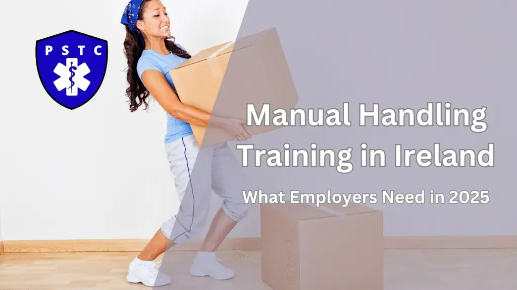 manual handling training session in Ireland